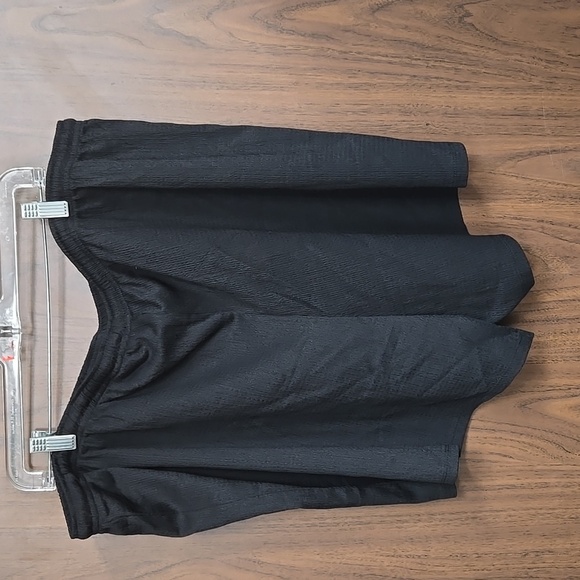 H&M Size XXL Black Gauzy Loose Fit Lounge Shorts - Picture 3 of 6